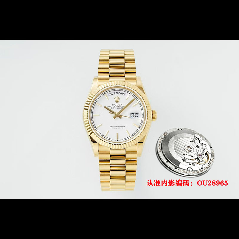 ROLEX Day-Date 2836 Movement 904L Automatic Mechanical Movement 36mm Mechanical Watches