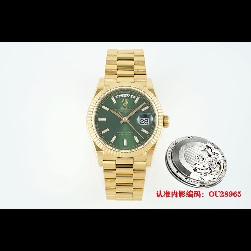 ROLEX Day-Date 2836 Movement 904L Automatic Mechanical Movement 36mm Mechanical Watches
