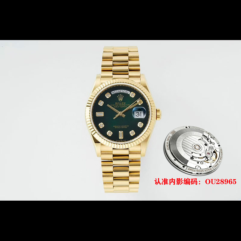 ROLEX Day-Date 2836 Movement 904L Automatic Mechanical Movement 36mm Mechanical Watches