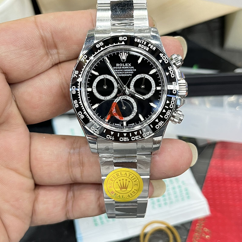 ROLEX Daytona Dandong 4131 Automatic Movement Chronograph 40mm Mechanical Watches