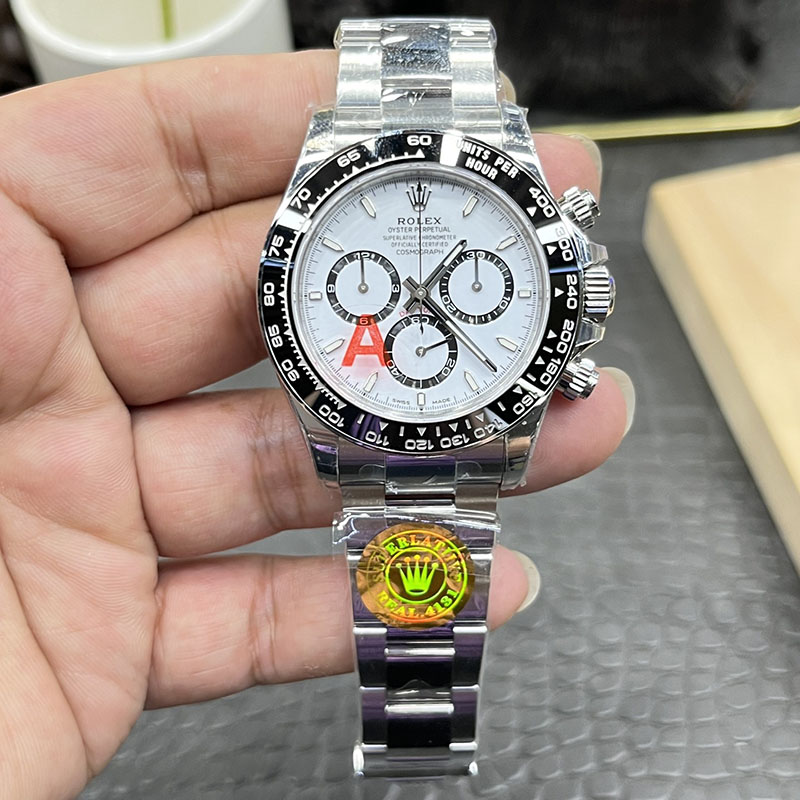 ROLEX Daytona Panda Dial 4131 Movement Chronograph 40mm Mechanical Watches