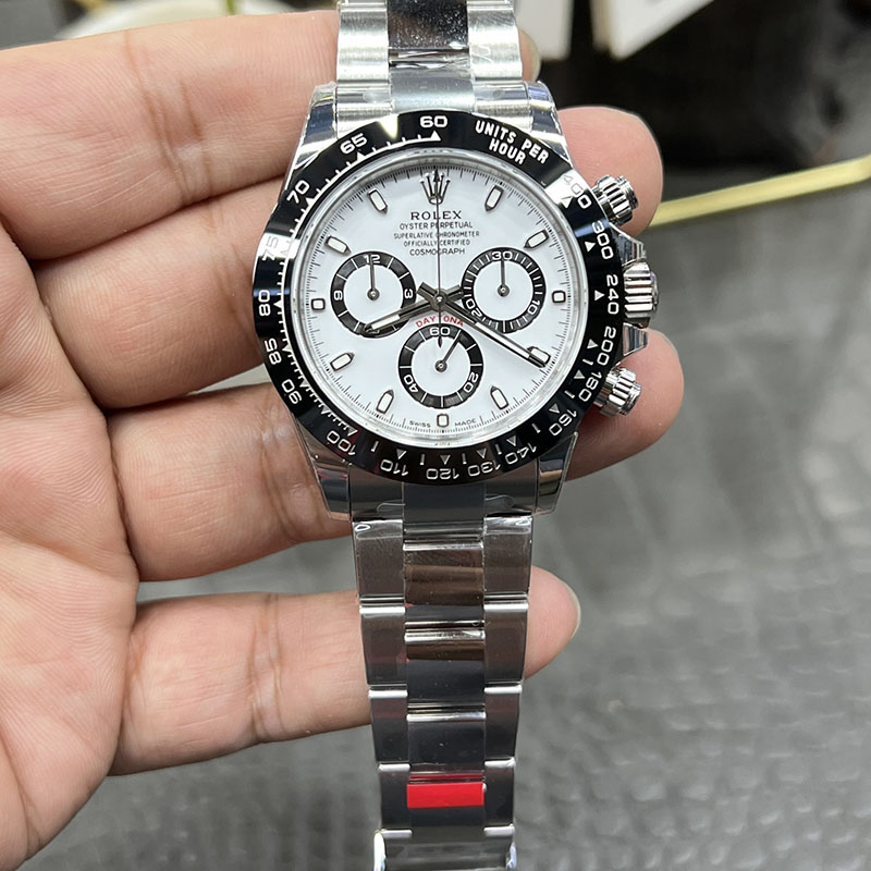 ROLEX Daytona Panda Dial 4130 Movement Chronograph 40mm Mechanical Watches