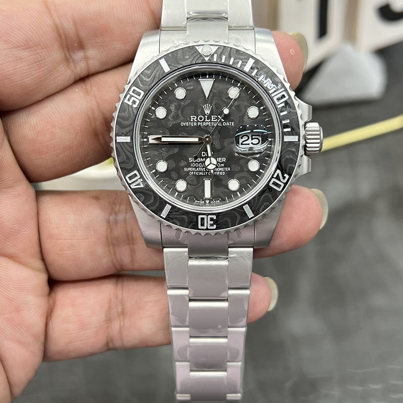 ROLEX Modified Submariner Black Face Dandong 3135 Automatic Integrated Movement 40mm Water Ghost Mechanical Watches
