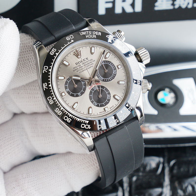 ROLEX Daytona Panda Dial Ice Blue Paul Newman Style 7750 Movement 904l Stainless Steel Rose Gold White Gold Yellow Gold Automatic Chronograph 40mm 13.5mm Mechanical Watches
