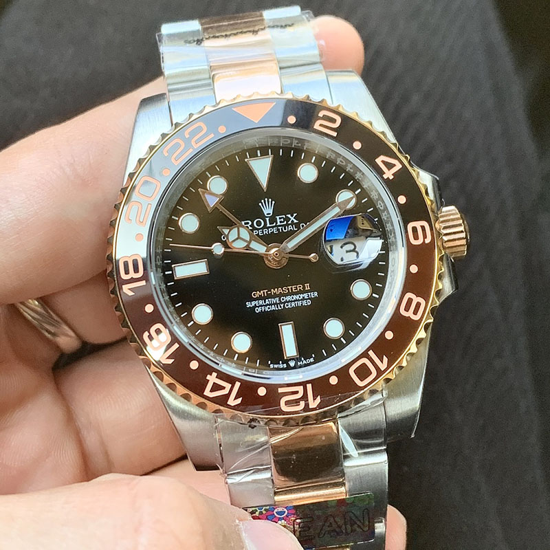 ROLEX GMT-Master II 2836 Movement 40mm Mechanical Watches