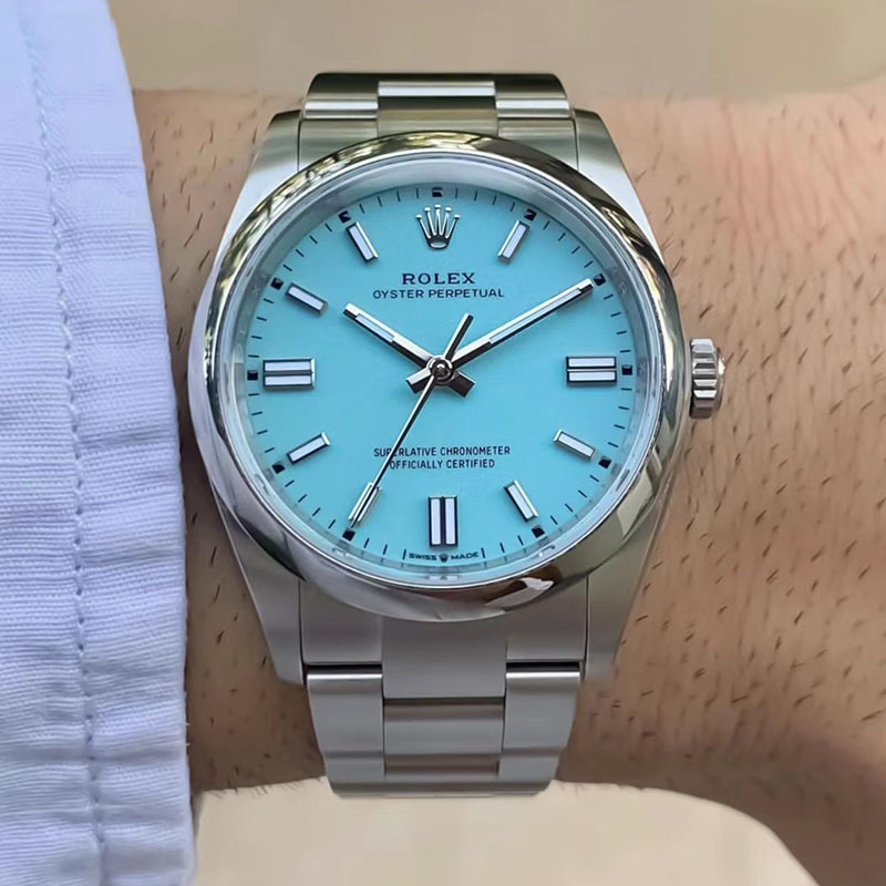 ROLEX Oyster Perpetual 124000 2836 Movement Sapphire 36mm 41mm 41.5mm Mechanical Watches