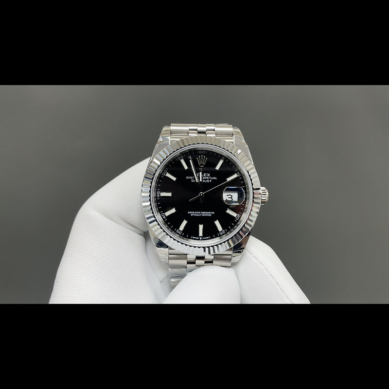 ROLEX Datejust Black Face 3235 Movement 41mm Mechanical Watches