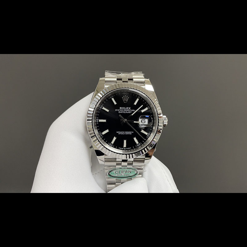 ROLEX Datejust Black Face 3235 Movement 41mm Mechanical Watches
