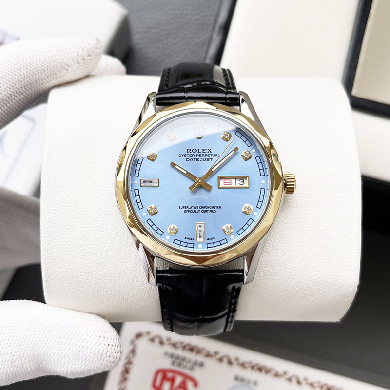 ROLEX 316L Stainless Steel Mineral Crystal Stainless Steel Case Mechanical Movement 42mm Mechanical Watches