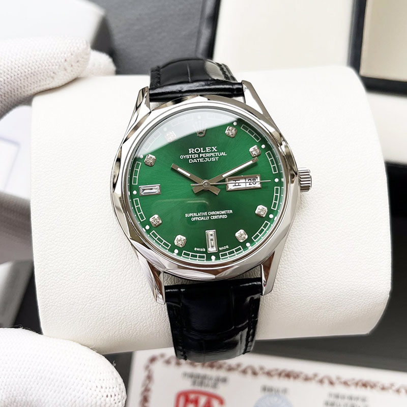 ROLEX 316L Stainless Steel Mineral Crystal Stainless Steel Case Mechanical Movement 42mm Mechanical Watches