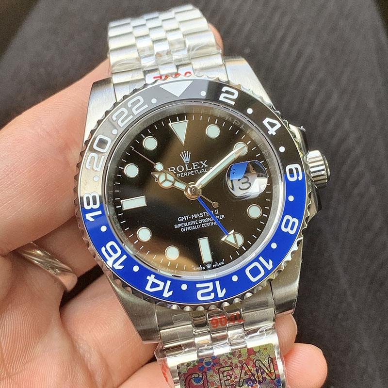 ROLEX GMT-Master II 2836 Movement Ceramic Luminous 40mm Mechanical Watches