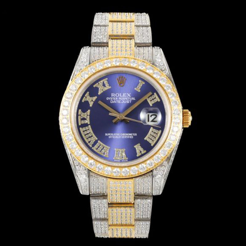 ROLEX 316L Stainless Steel Mineral Crystal Stainless Steel Case Mechanical Movement Mechanical Watches