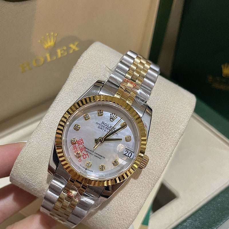 ROLEX Datejust 316L Stainless Steel Sapphire Crystal Stainless Steel Bracelet 31mm 12mm Mechanical Watches
