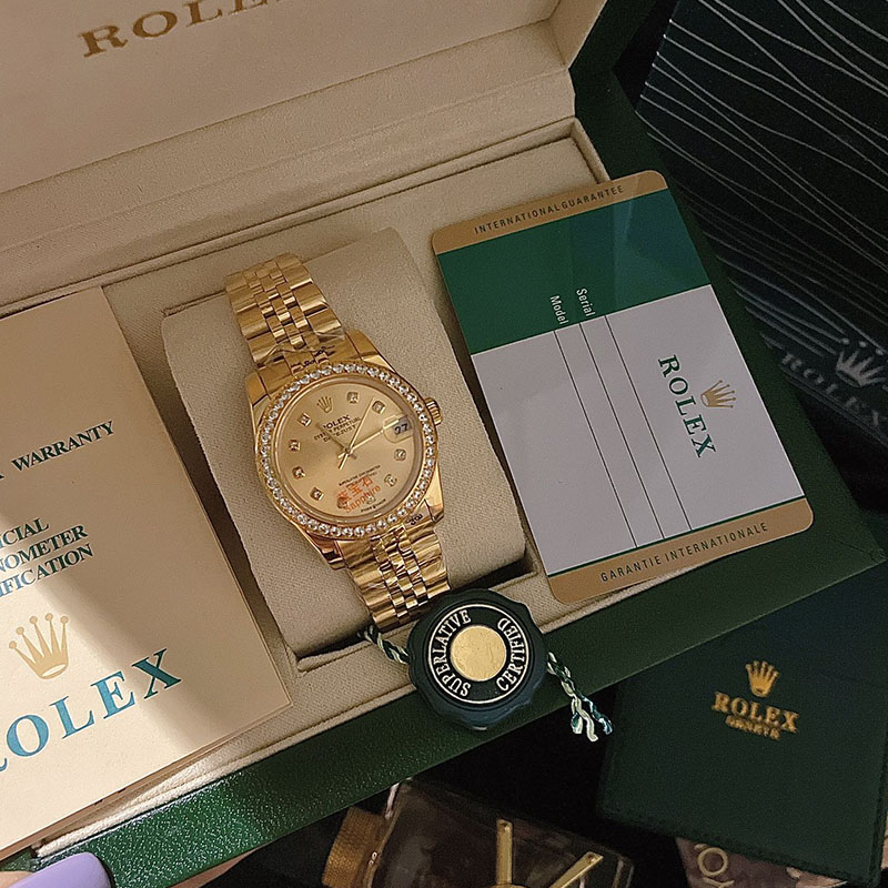 ROLEX Datejust 316L Stainless Steel Sapphire Crystal Stainless Steel Bracelet 31mm 12mm Mechanical Watches