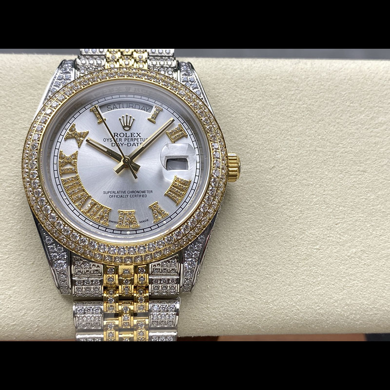 ROLEX Datejust Full Diamond Pave-Set Full Diamond Mechanical Watches