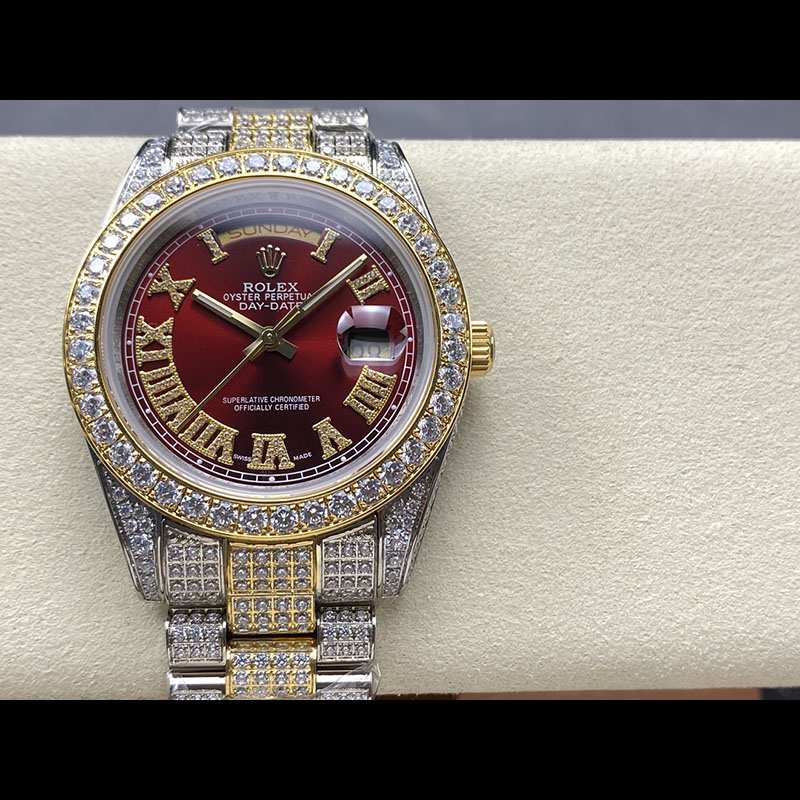 ROLEX Datejust Full Diamond Pave-Set Full Diamond Mechanical Watches