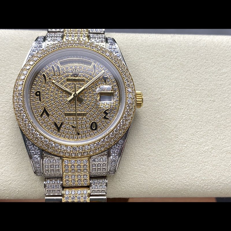 ROLEX Datejust Full Diamond Pave-Set Full Diamond Mechanical Watches
