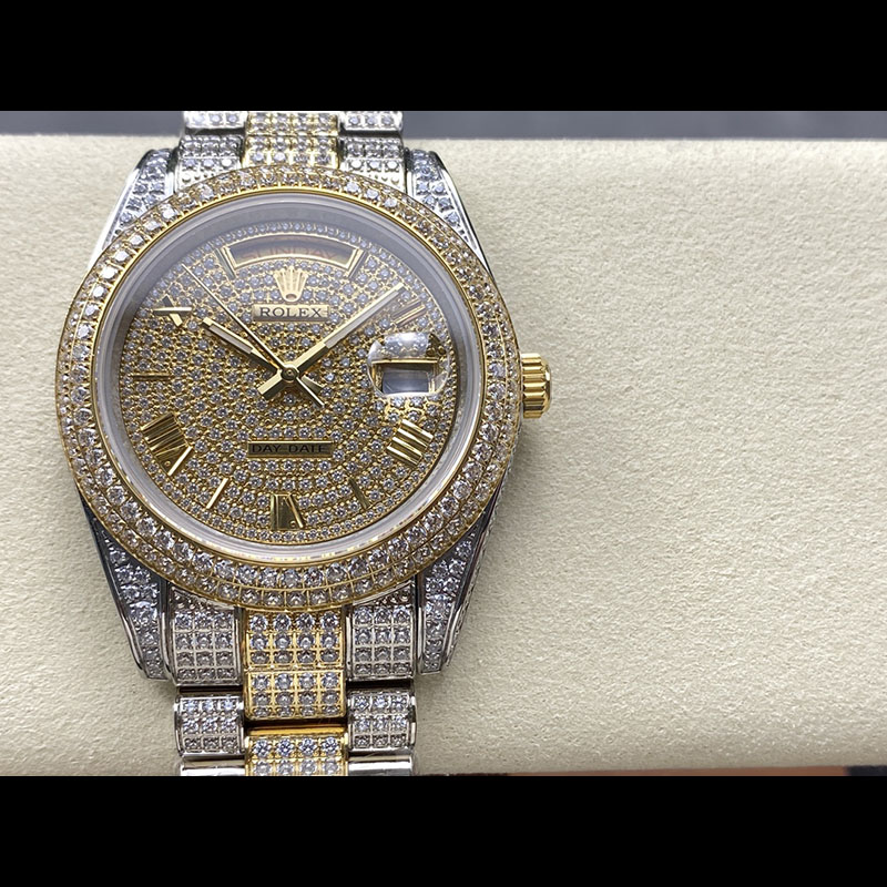 ROLEX Datejust Full Diamond Pave-Set Full Diamond Mechanical Watches