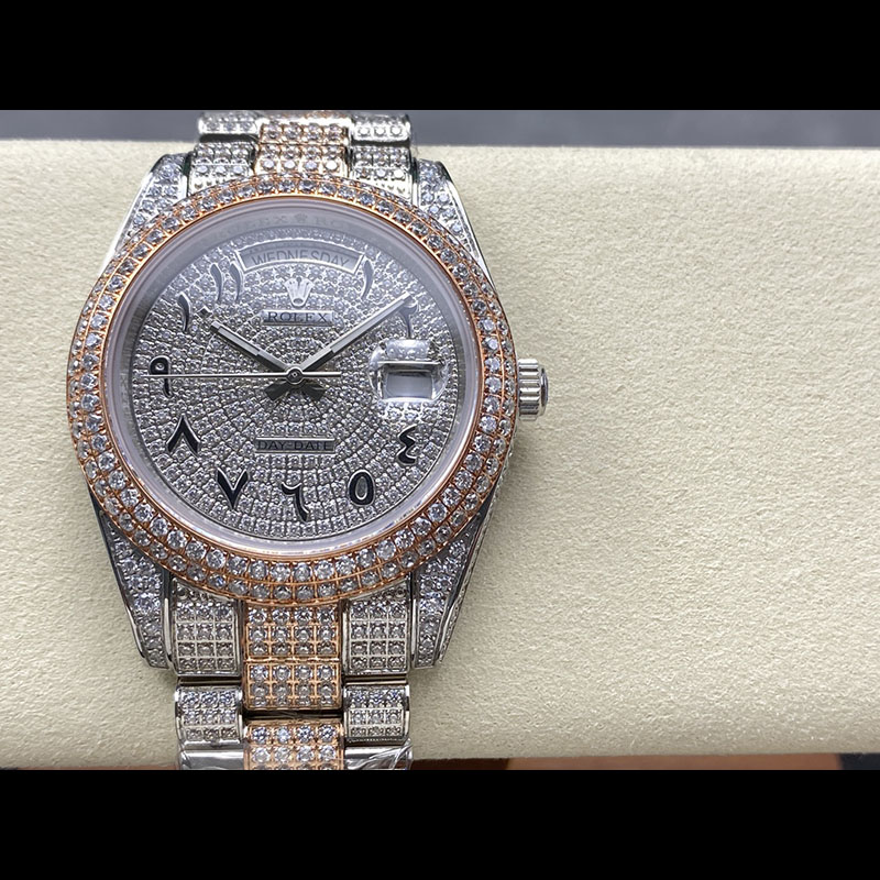 ROLEX Datejust Full Diamond Pave-Set Full Diamond Mechanical Watches