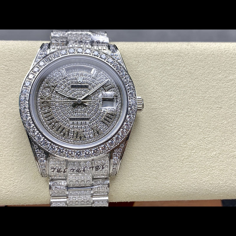 ROLEX Datejust Full Diamond Pave-Set Full Diamond Mechanical Watches
