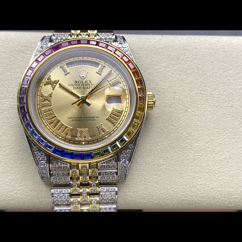 ROLEX Datejust Full Diamond Pave-Set Full Diamond Mechanical Watches