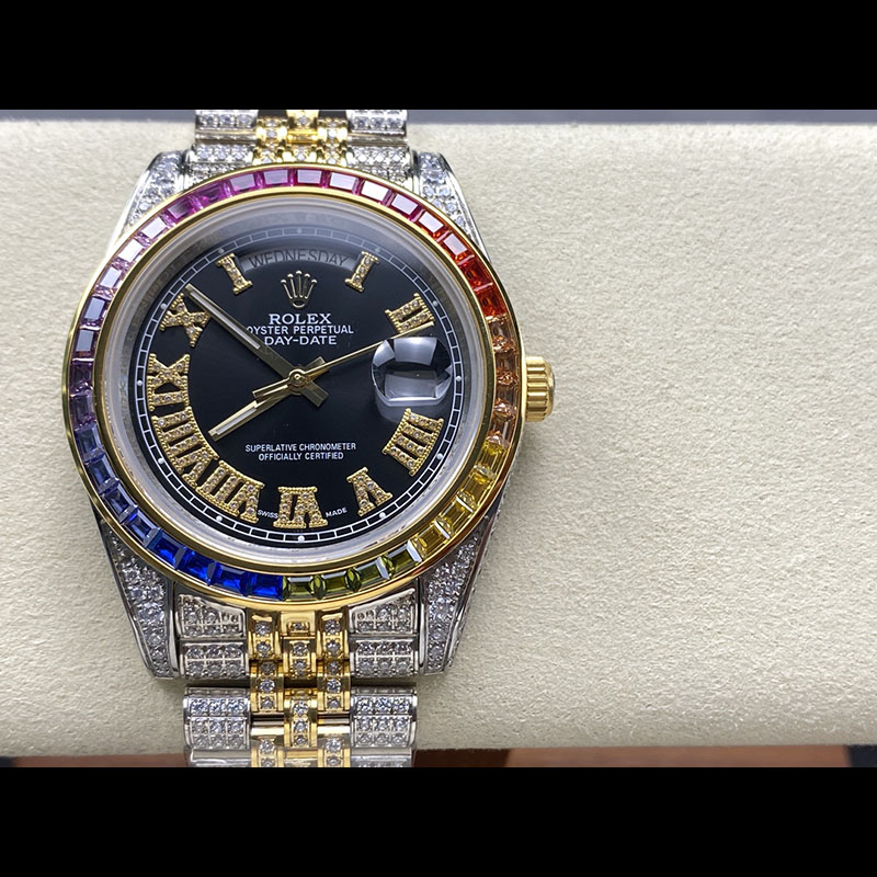 ROLEX Datejust Full Diamond Pave-Set Full Diamond Mechanical Watches