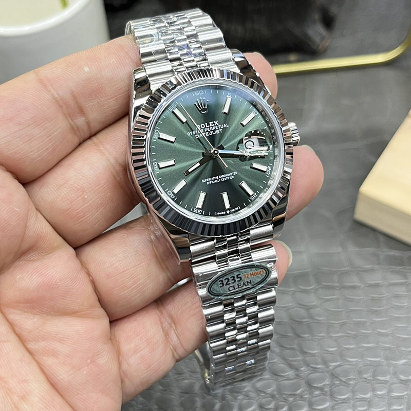 ROLEX Datejust 316L Stainless Steel Sapphire Crystal Water Resistant Automatic Movement Mechanical Movement 41mm Mechanical Watches