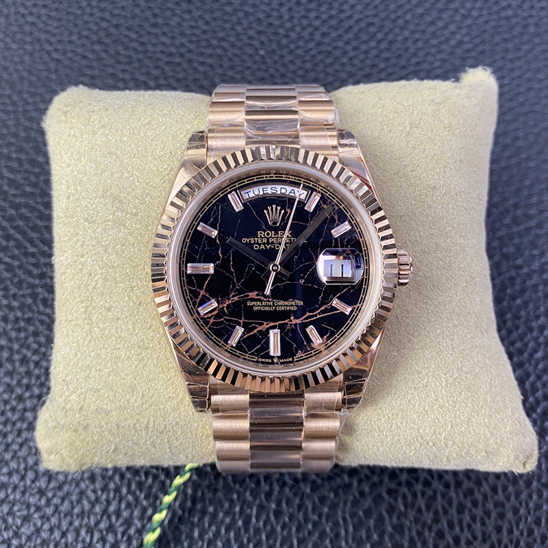 ROLEX Black Dial Day-Date Mechanical Watches