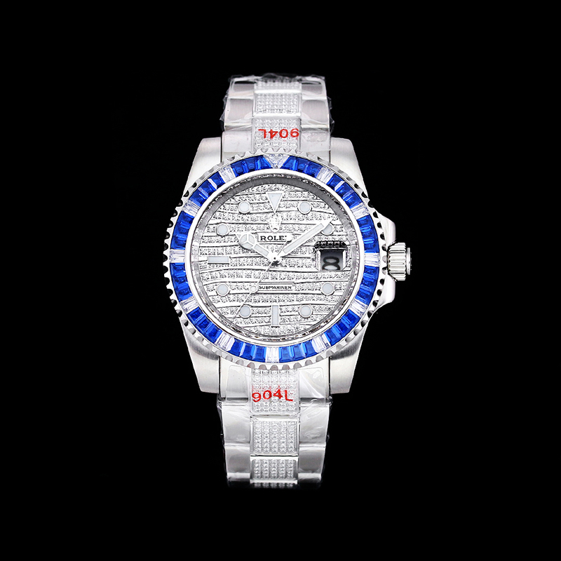 ROLEX Full Diamond Swarovski Pave-Set Mechanical Watches