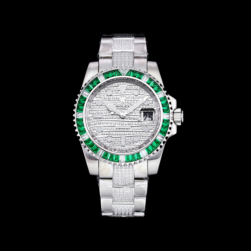 ROLEX Full Diamond Swarovski Pave-Set Mechanical Watches
