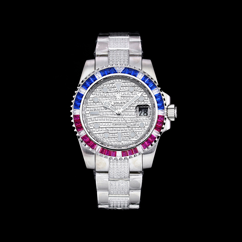 ROLEX Full Diamond Swarovski Pave-Set Mechanical Watches