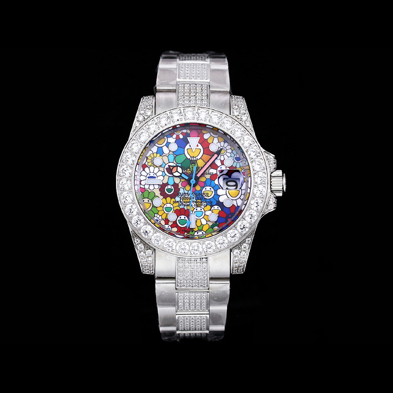 ROLEX Full Diamond Swarovski Pave-Set Mechanical Watches