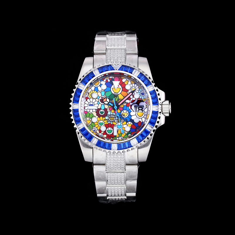 ROLEX Full Diamond Swarovski Pave-Set Mechanical Watches
