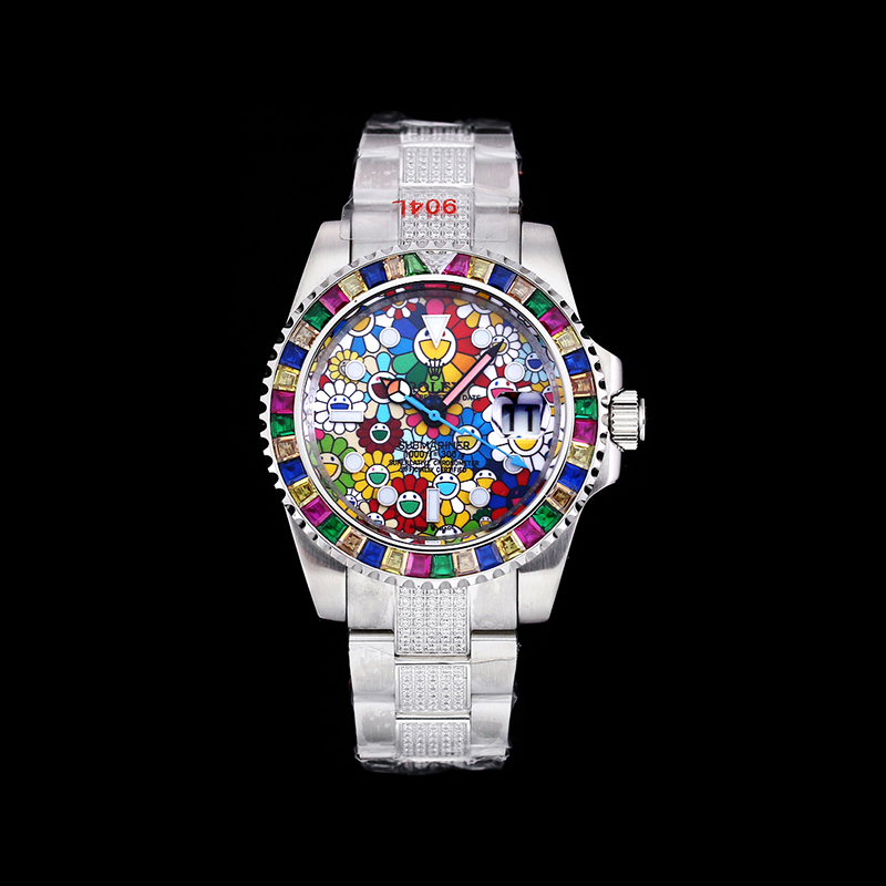 ROLEX Full Diamond Swarovski Pave-Set Mechanical Watches