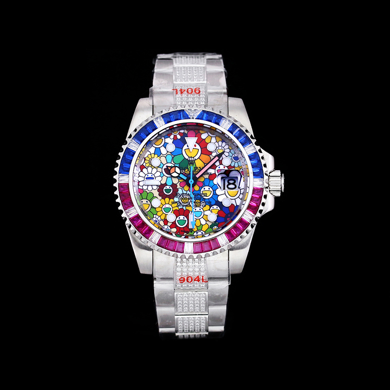 ROLEX Full Diamond Swarovski Pave-Set Mechanical Watches