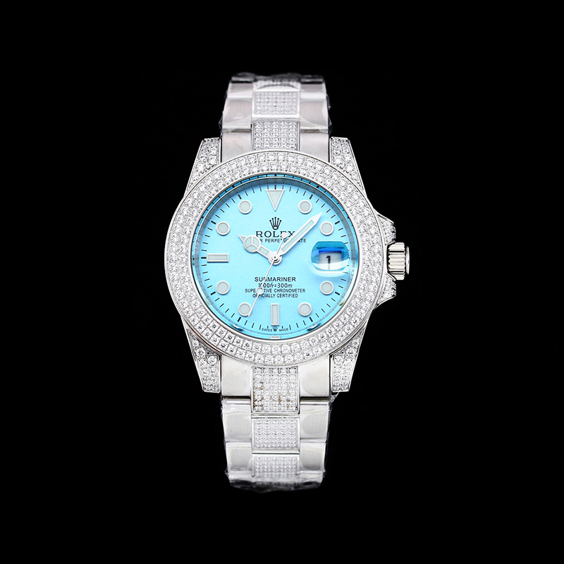 ROLEX Full Diamond Swarovski Pave-Set Mechanical Watches