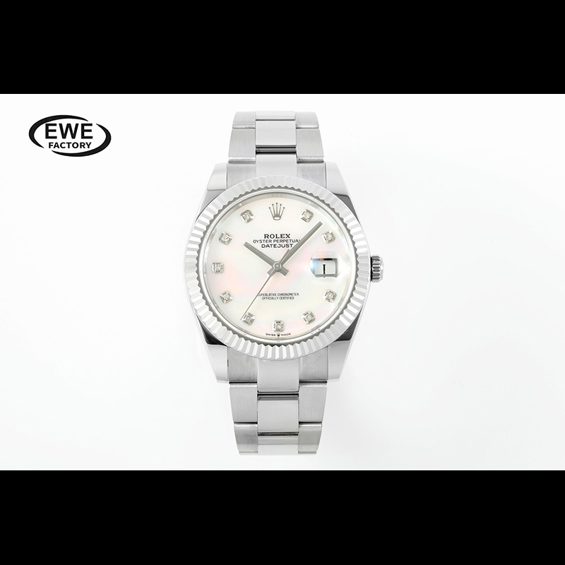 ROLEX Datejust Women's 9015 Movement Ceramic Swarovski Waterproof Super-Luminova Automatic Movement Mechanical Movement 32mm Mechanical Watches