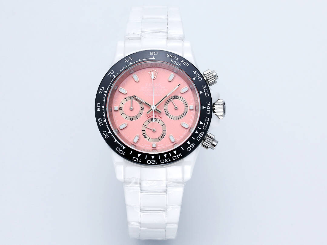ROLEX Daytona Ceramic Case Super-Luminova Quartz Movement Chronograph 43mm Mechanical Watches