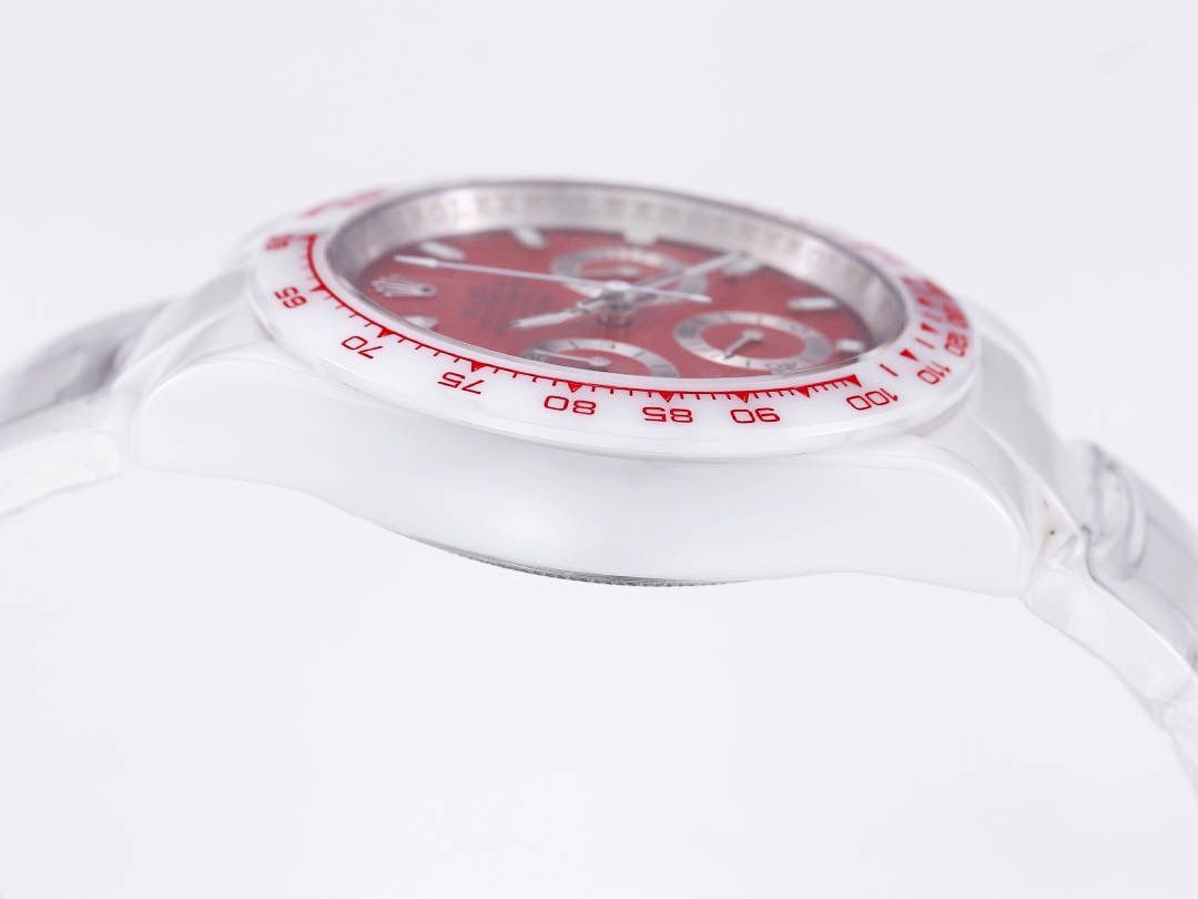 ROLEX Daytona Ceramic Case Super-Luminova Quartz Movement Chronograph 43mm Mechanical Watches