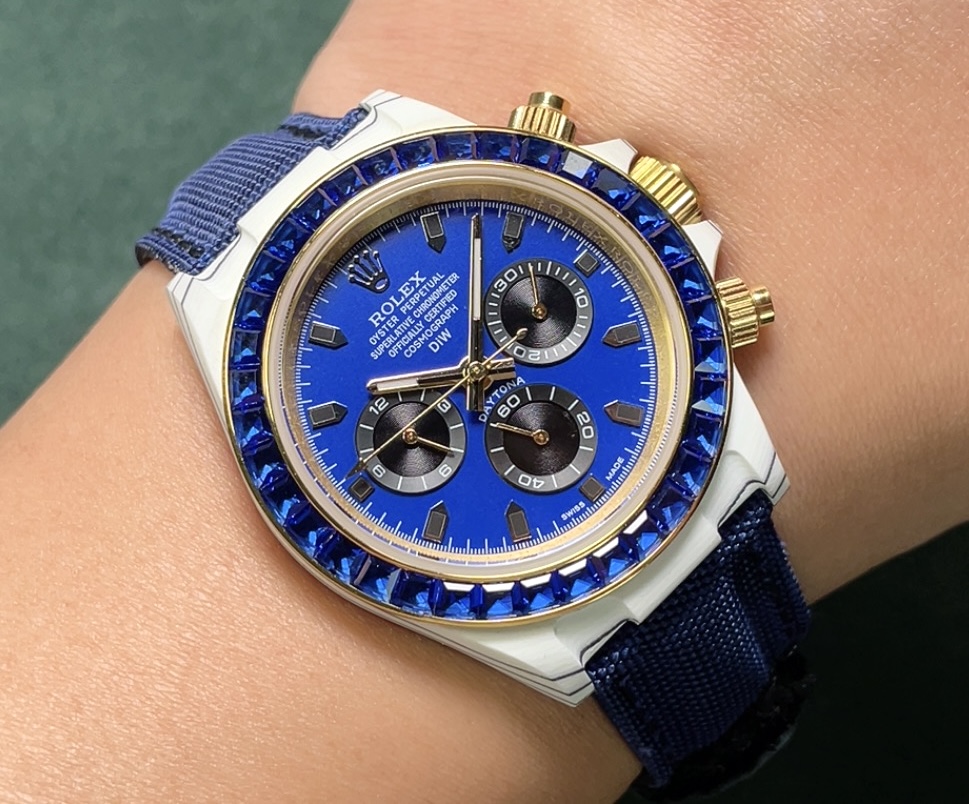 ROLEX Daytona Ceramic Case Super-Luminova Quartz Movement Chronograph 43mm Mechanical Watches