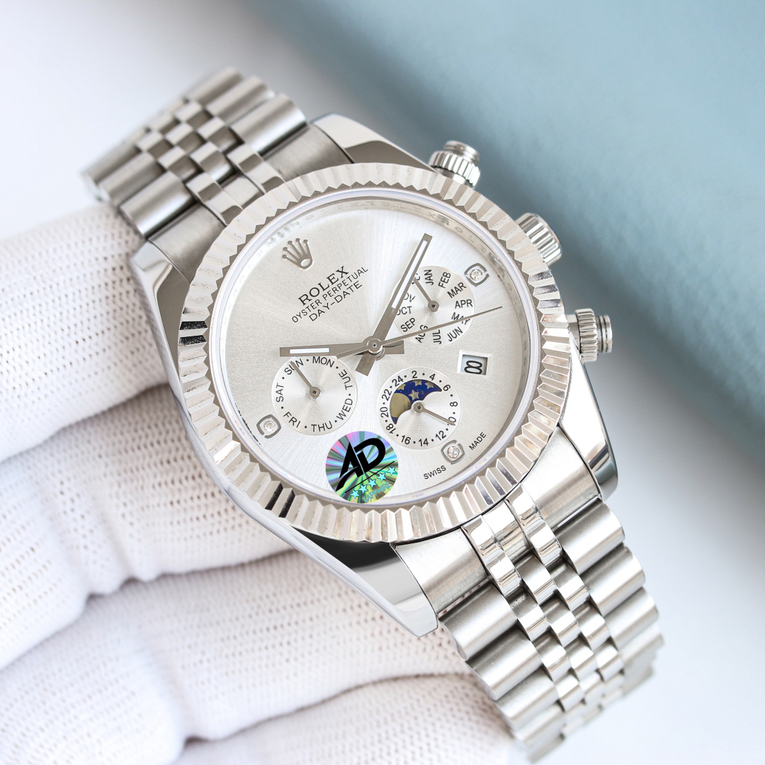 ROLEX Oyster Perpetual Men's Women's 8215 Movement 316L Stainless Steel Sapphire Crystal Water Resistant 41mm 11mm 32mm Mechanical Watches