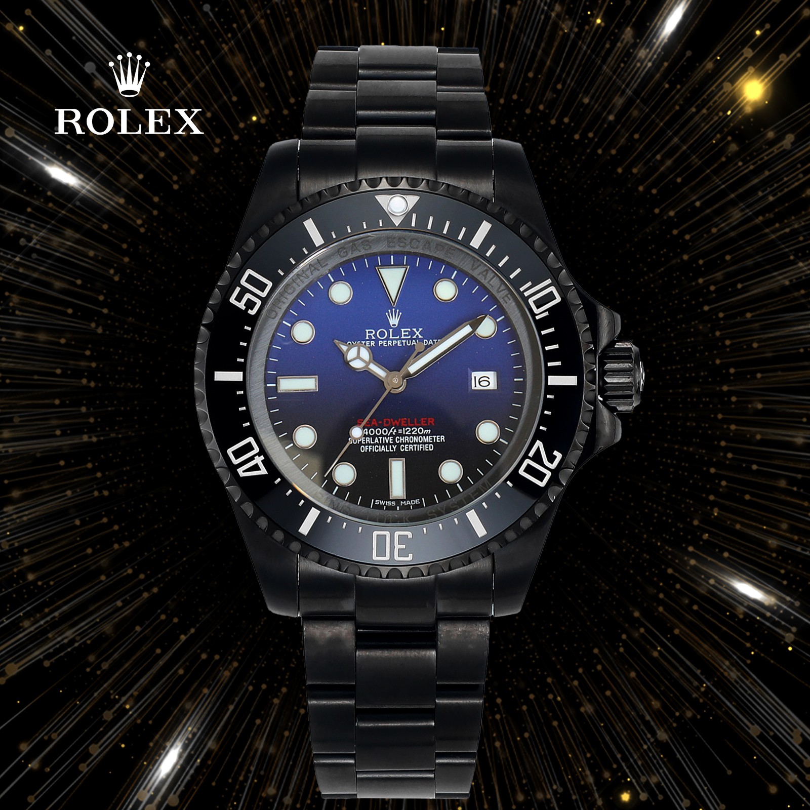 ROLEX GMT-Master II Pepsi Bezel Dandong 3235 Automatic Movement 40mm Mechanical Watches