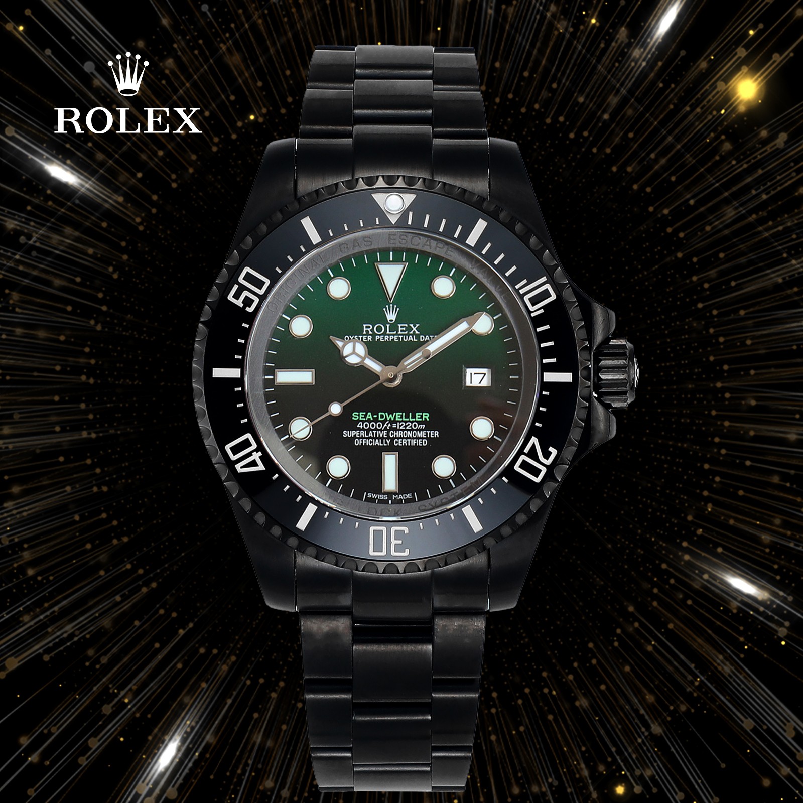 ROLEX Sea-Dweller Deepsea 44mm Mechanical Watches