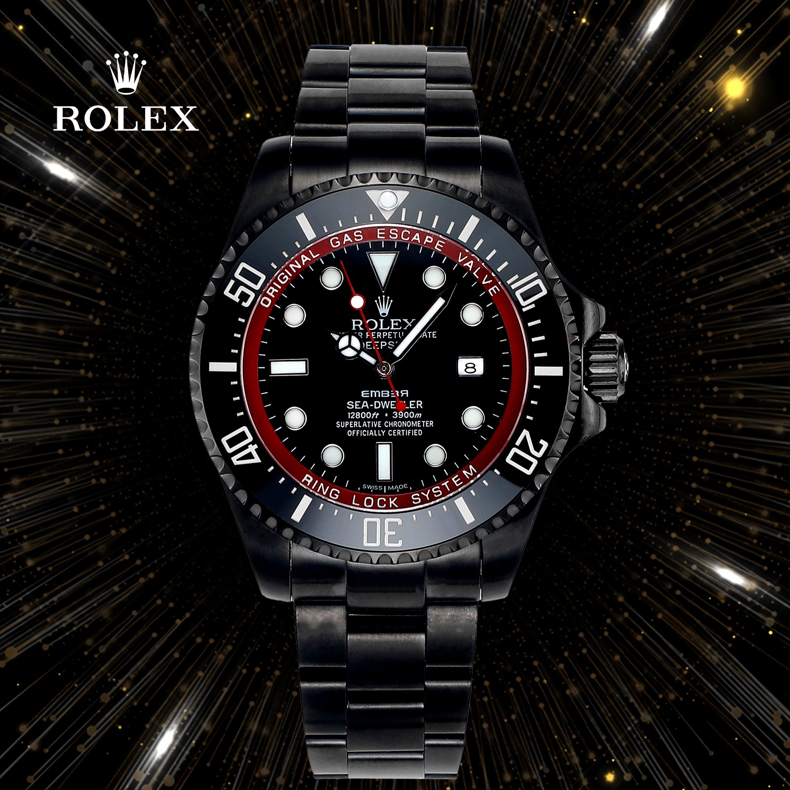ROLEX Sea-Dweller Deepsea 44mm Mechanical Watches