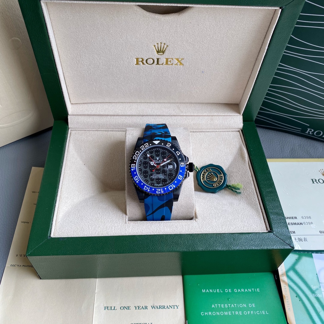 ROLEX Submariner 2836 Movement Stainless Steel 40mm Water Ghost Mechanical Watches