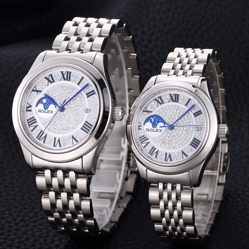 ROLEX Full Diamond Waterproof Mechanical Watches
