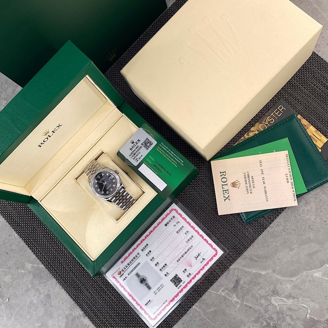 ROLEX Full Diamond Waterproof Mechanical Watches