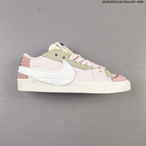 NIKE BLAZER LOW '77 JUMBO – A CLASSIC, VERSATILE LOW-TOP SPORTS SHOE DESIGNED FOR CASUAL WEAR BY PIONEER BRAND, MODEL DQ1470-601
