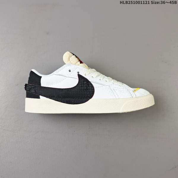 NIKE BLAZER LOW 77 JUMBO – A RETRO CLASSIC DESIGNED FOR PIONEERS, AVAILABLE IN A LIMITED-EDITION VERSION (DQ1470/140). FEATURING INSTANTLY RECOGNIZABLE NIKE BLAZER MID COLOR SCHEME.