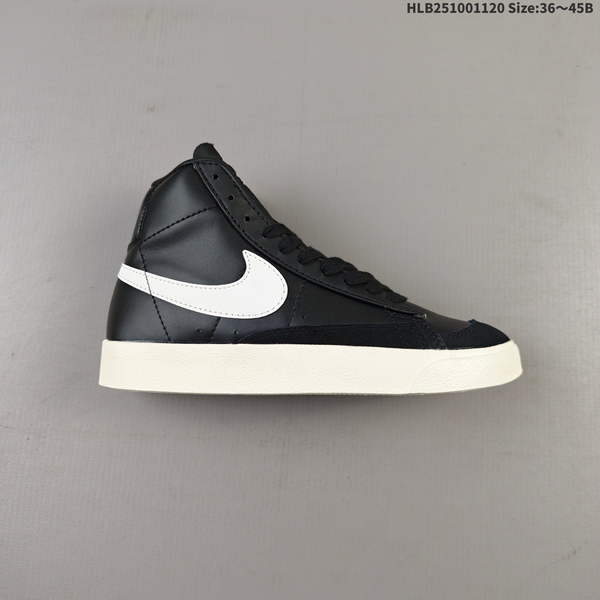 NIKE BLAZER MID '77 SUEDE IS A HIGH-TOP SNEAKER FEATURING A LARGE SWOOSH LOGO ON SIDE OF UPPER, FINE-GRAINED LEATHER CONSTRUCTION, AND A PREMIUM RUBBER SOLE THAT ENHANCES PERFORMANCE ON COURT.